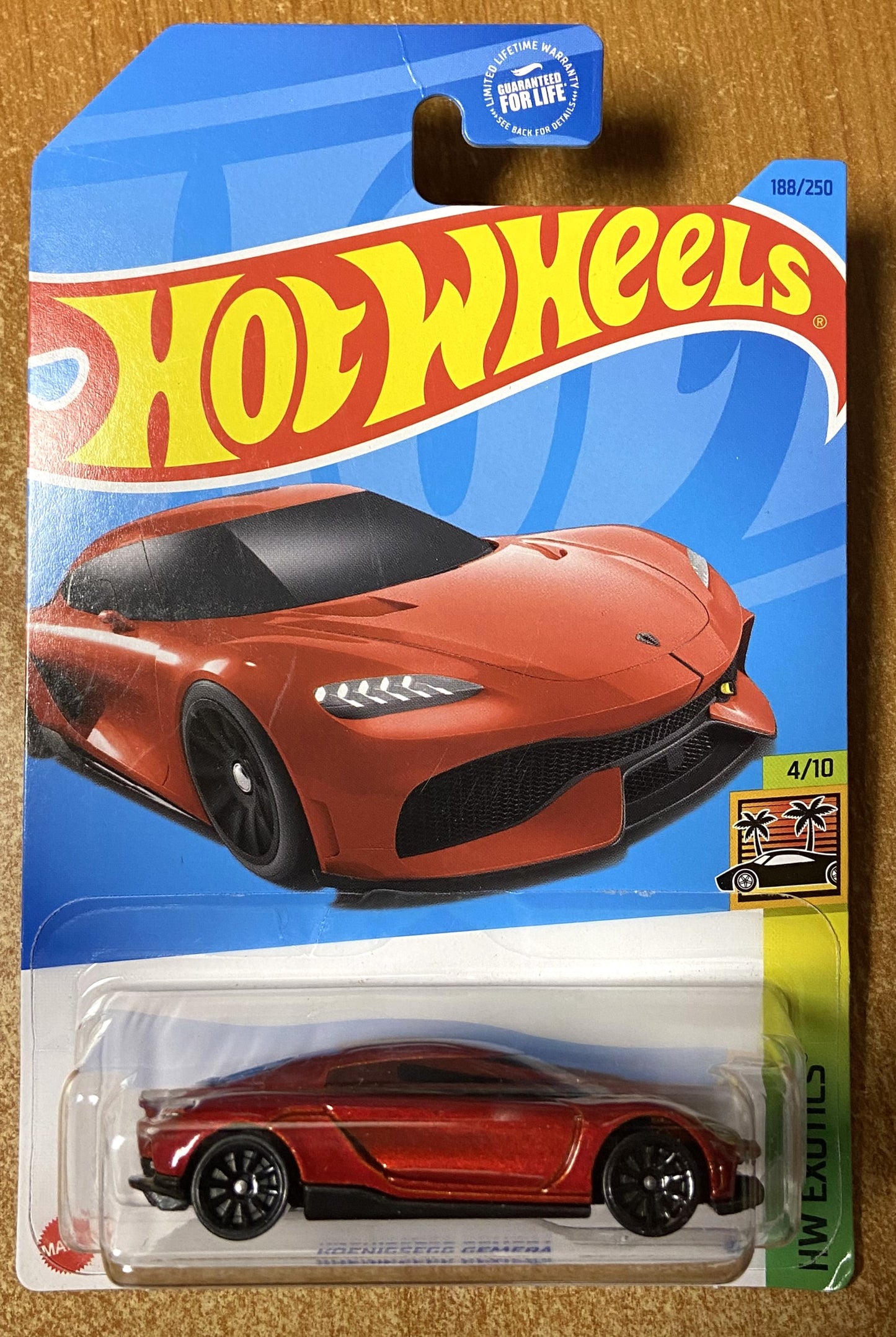 2023 Hot Wheel #188 Keonigsegg Gemera RED