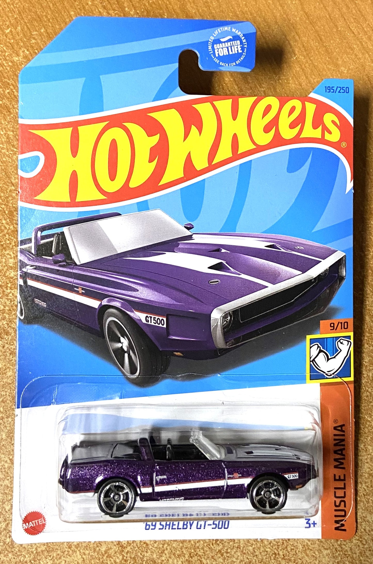 2023 Hot Wheel #195 69 Shelby GT500 PURPLE