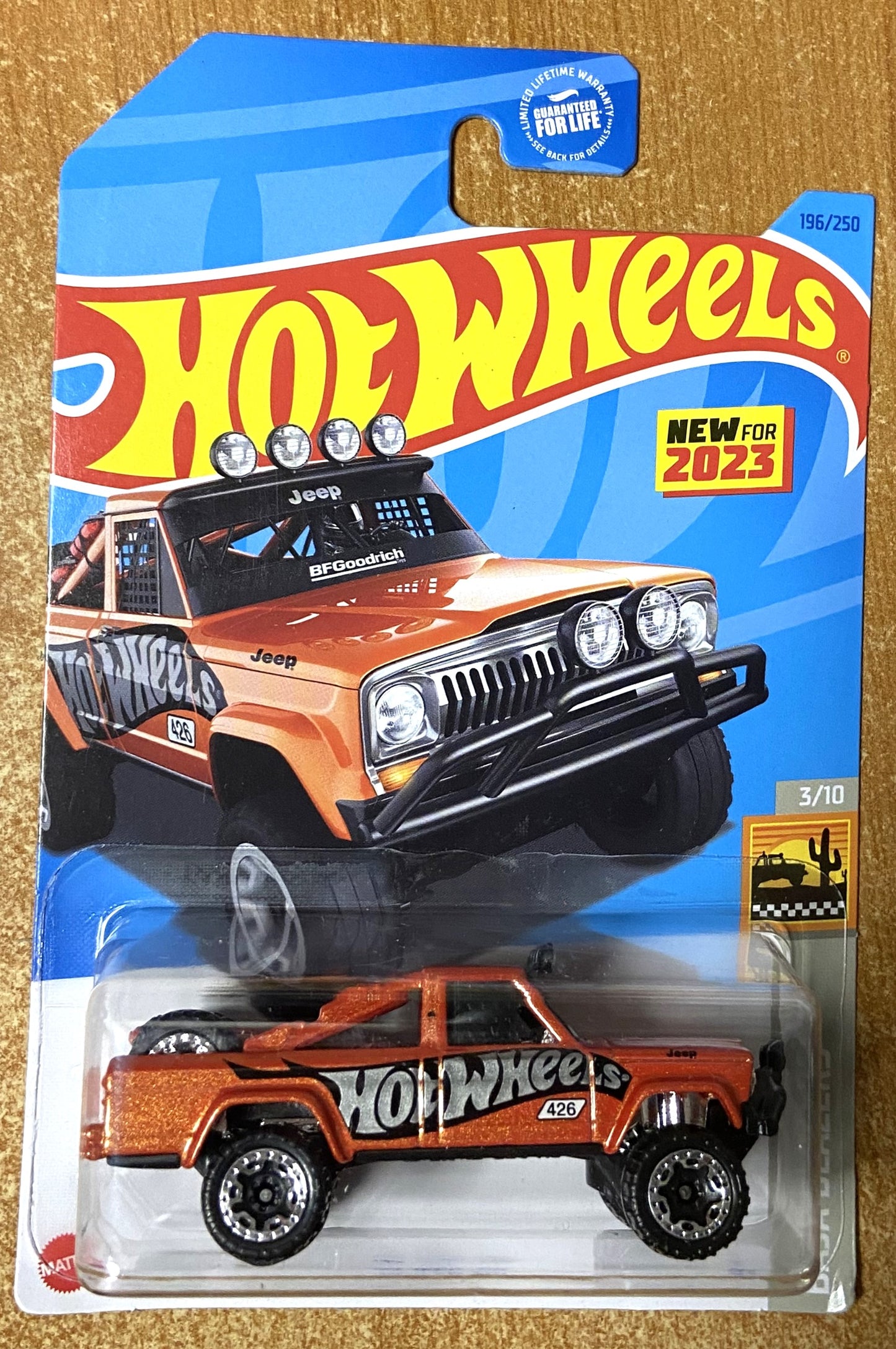 2023 Hot Wheel #196 73 Jeep J10 COPPER