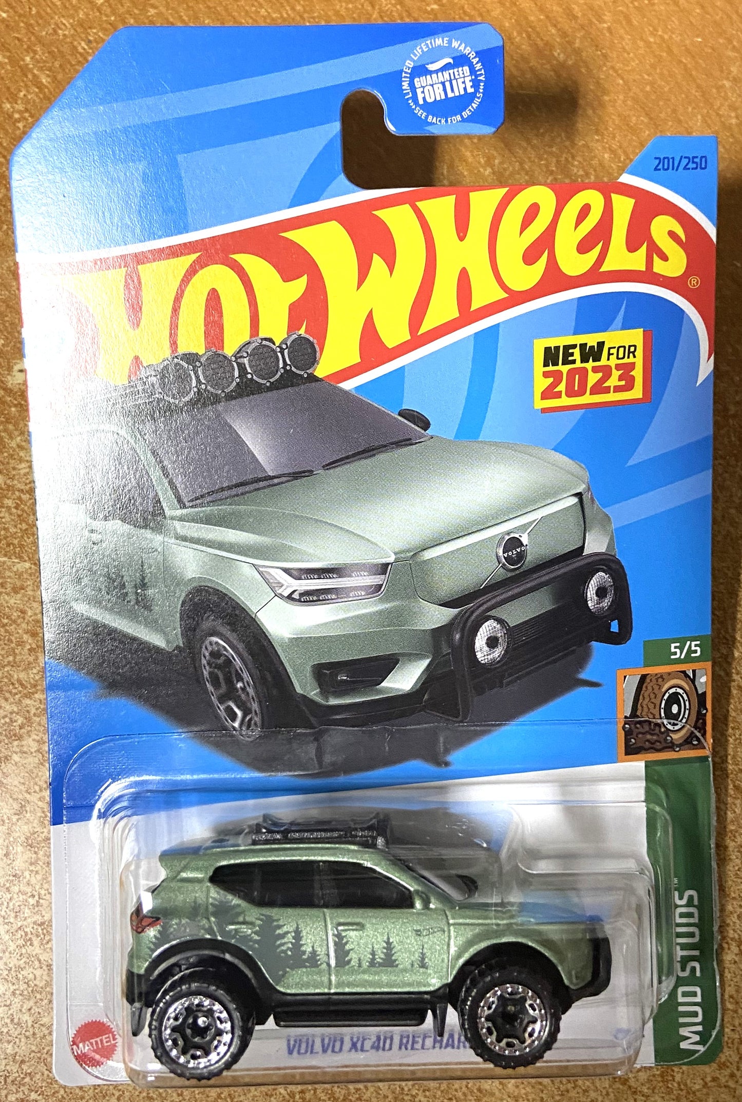 2023 Hot Wheel #201 Volvo XC40 Recharge GREEN