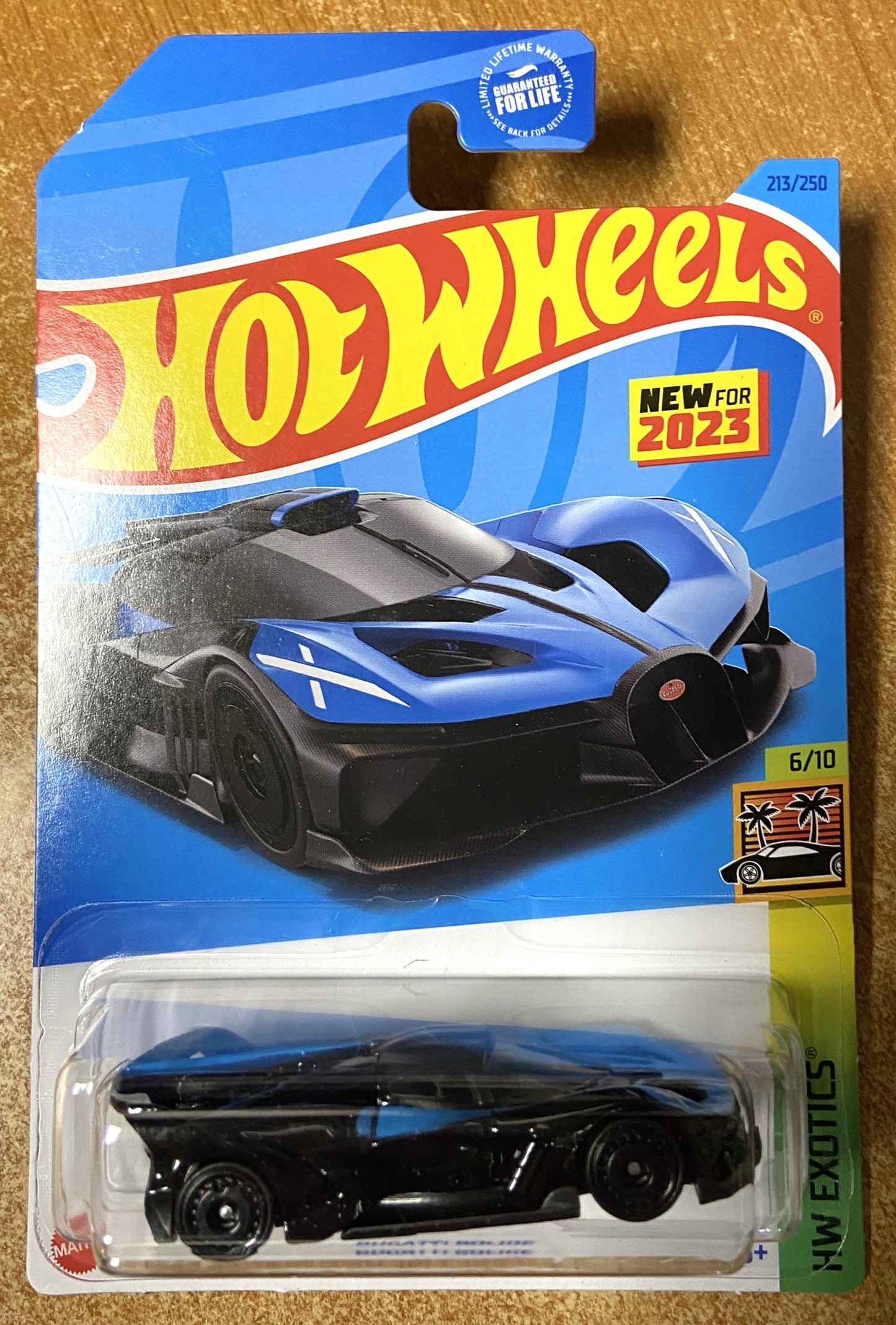 2023 Hot Wheel #213 Bugatti Bolide BLACK