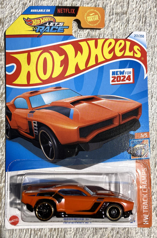 2024 Hot Wheels #217 Ravenger S/T ORANGE