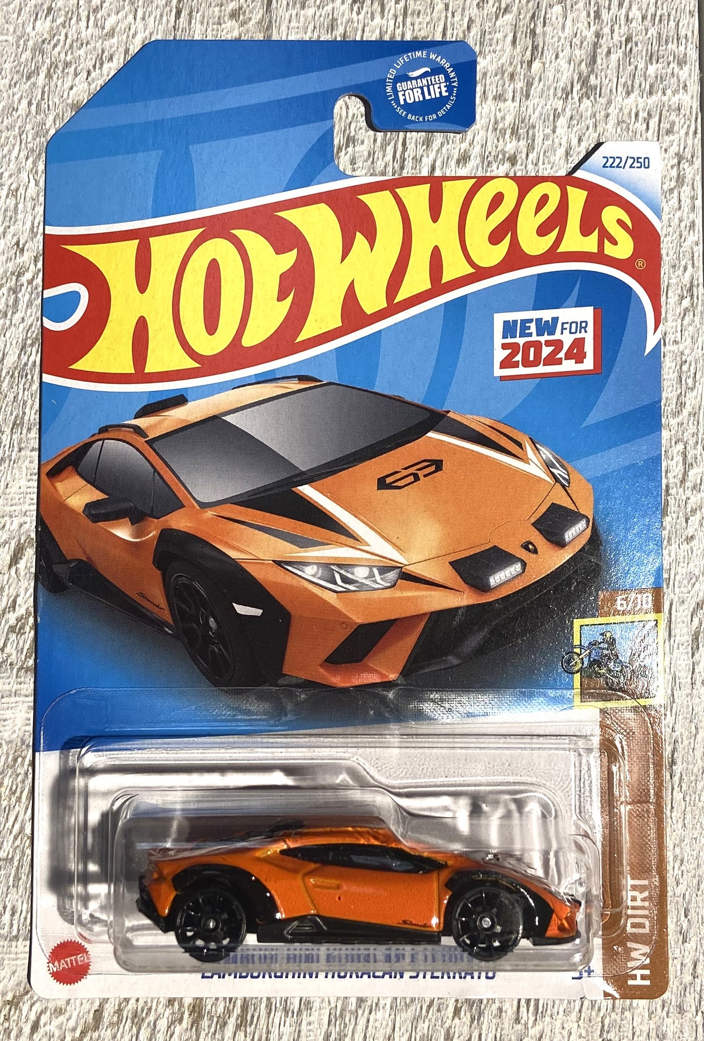 2024 Hot Wheels #222 Lamborghini Huracan Sterrato ORANGE