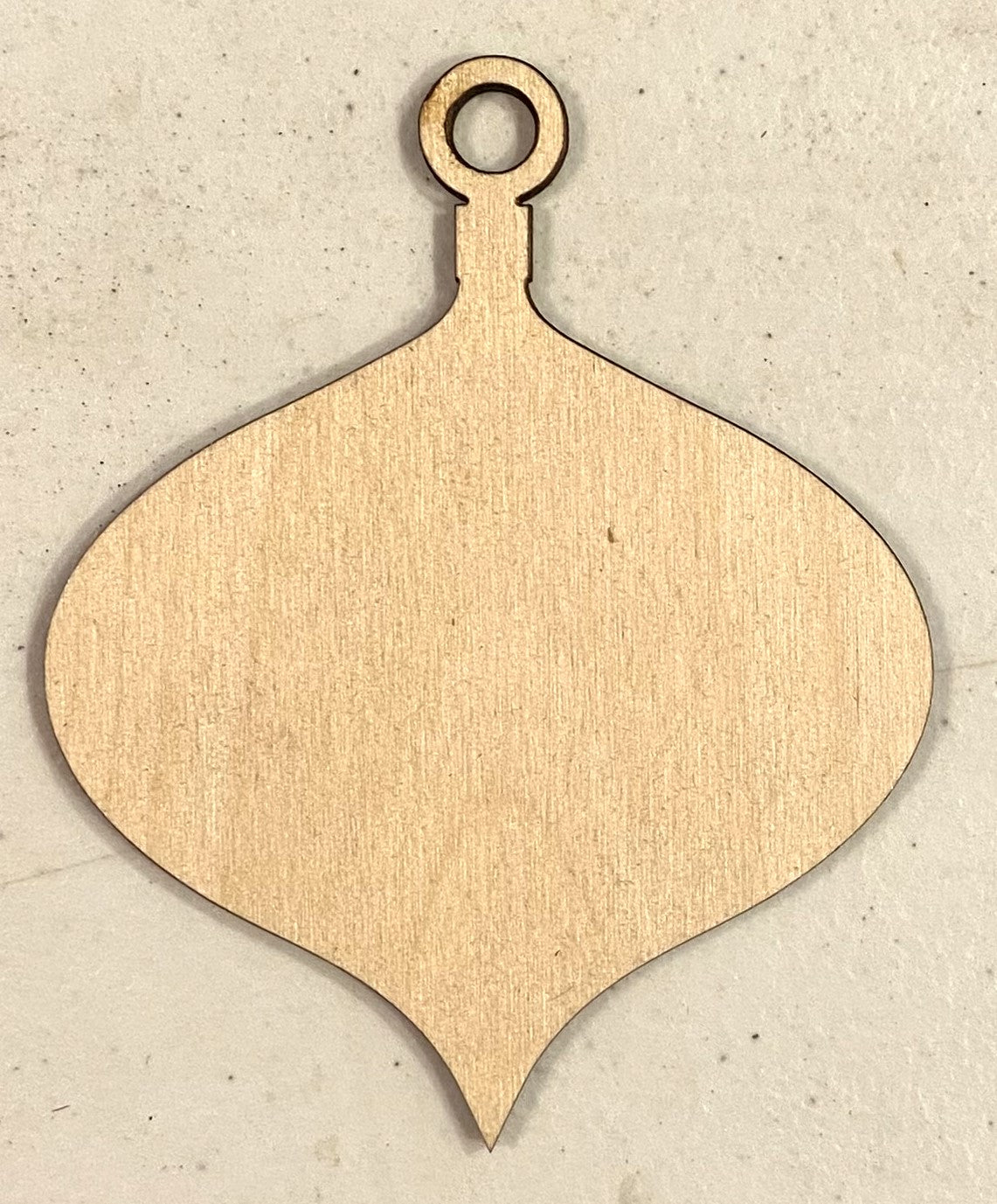 Ready to Paint Shape - 1/8" Birch - Ornament - S229