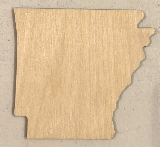 Ready to Paint Shape - 1/8" Birch - Arkansas - S242
