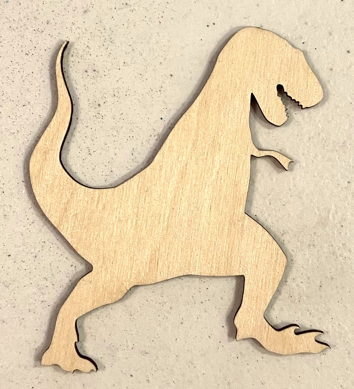 Tyrannosaurus Rex Shape - Unfinished 1/8" Plywood - S251