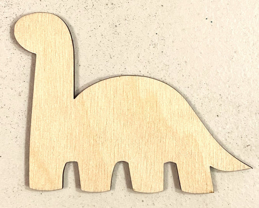Toy Dinosaur Shape - Unfinished 1/8" Plywood - S260