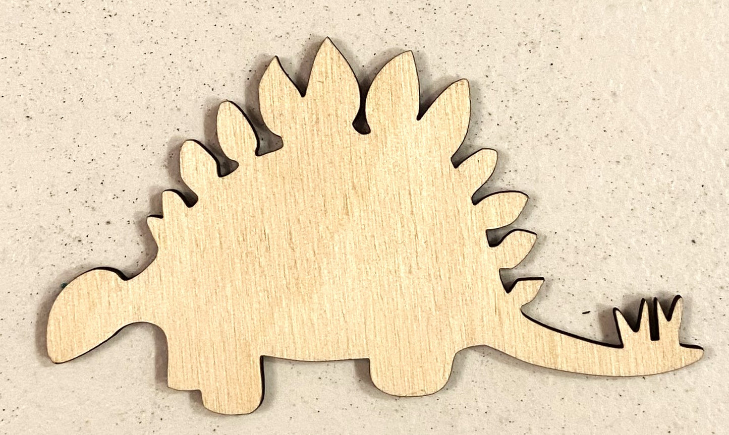 Stegosaurus Shape - Unfinished 1/8" Plywood - S264