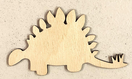 Stegosaurus Shape - Unfinished 1/8" Plywood - S264