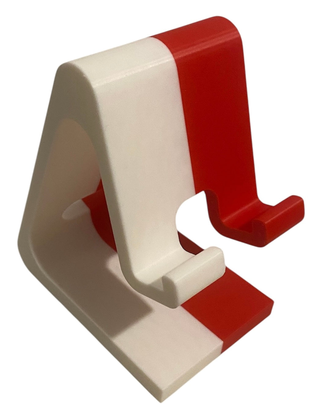 Phone Stand - White/Red