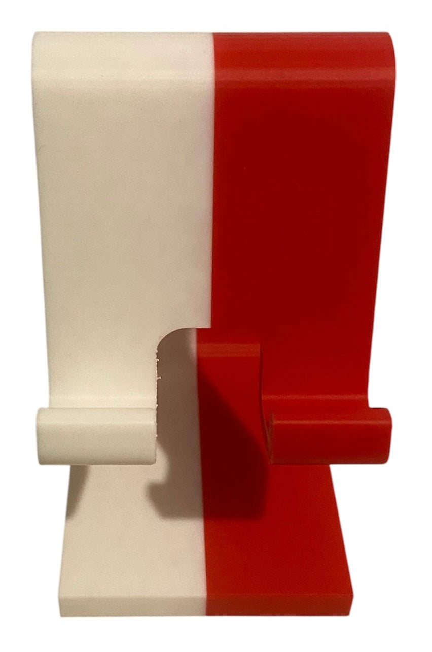 Phone Stand - White/Red