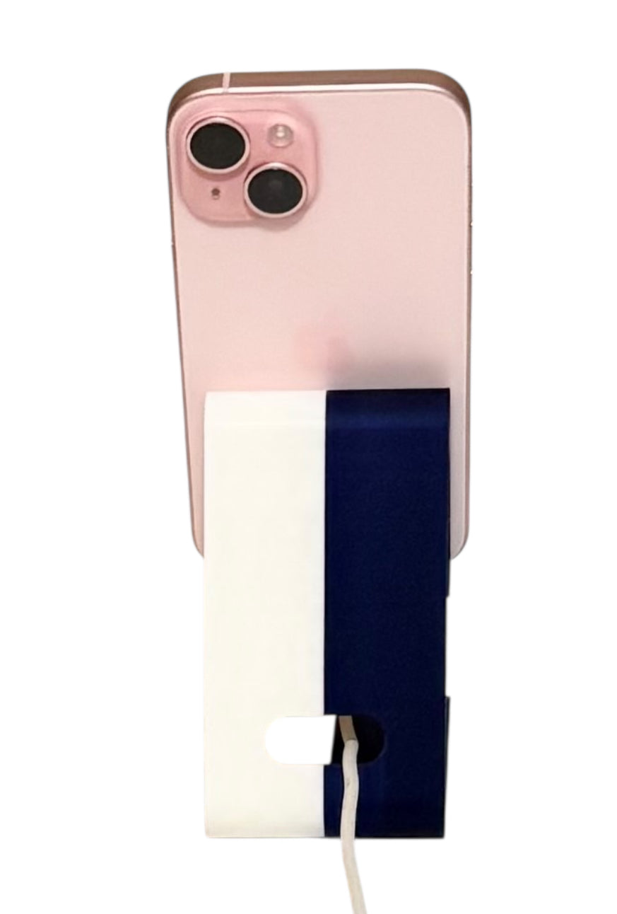Phone Stand - Navy / White