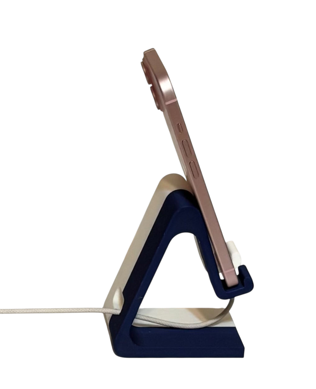 Phone Stand - Navy / White