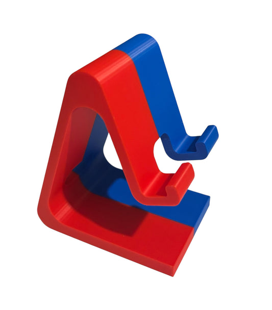 Phone Stand - Red / Blue