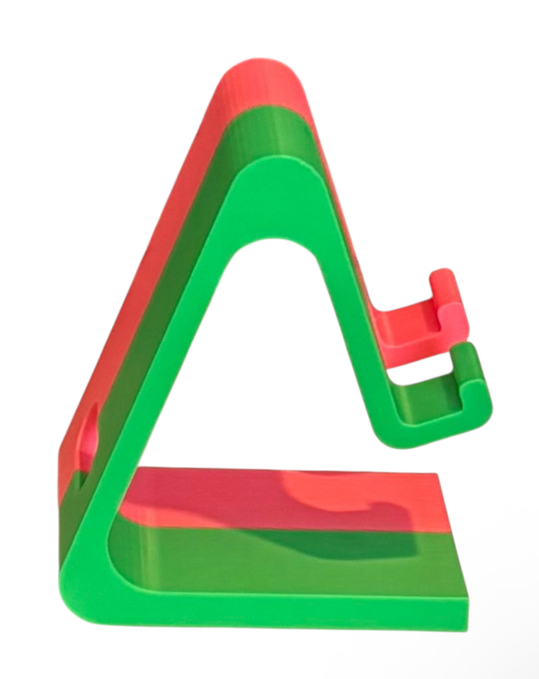 Phone Stand - Hot Pink / Green