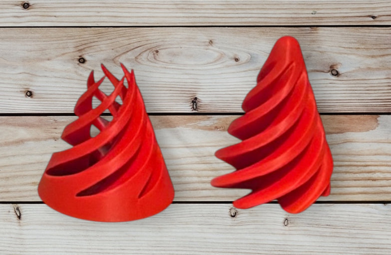 Pass Through Fidget Cone - 2-1/2" x 2" - RED