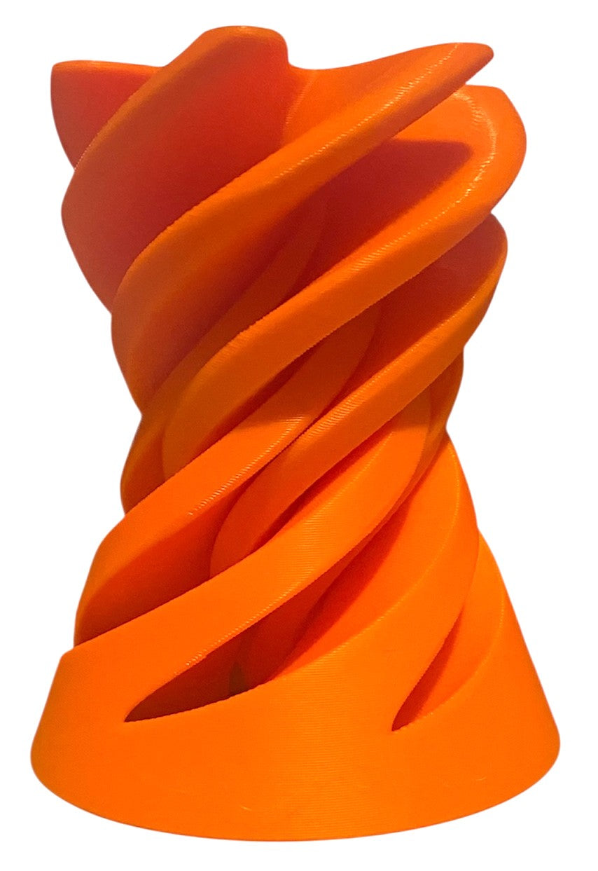 Pass Through Fidget Cone - 2-1/2" x 2" - Orange