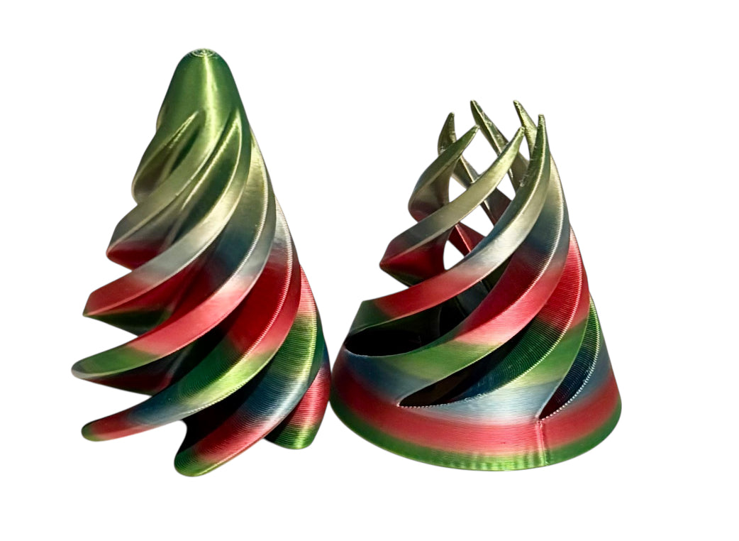Pass Through Fidget Cone - 2-1/2" x 2" - Rainbow