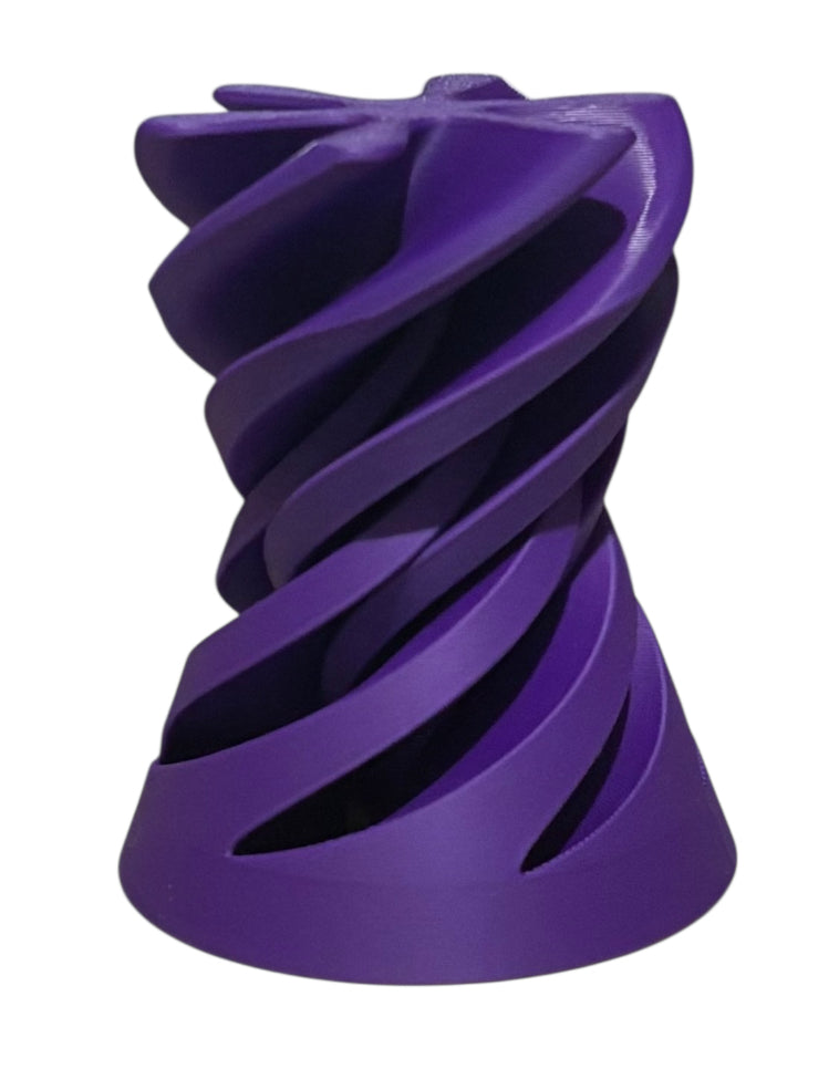 Pass Through Fidget Cone - 3-1/2" x 3" - Purple