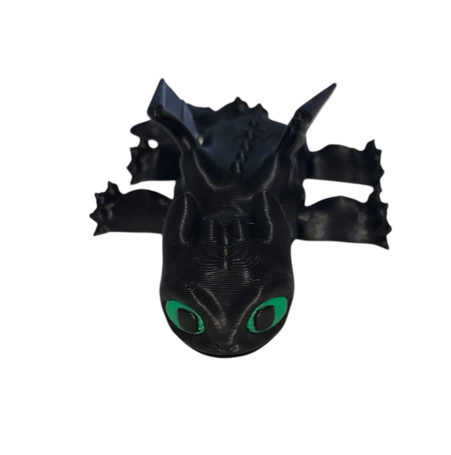 3D printed 6" Baby Toothless
