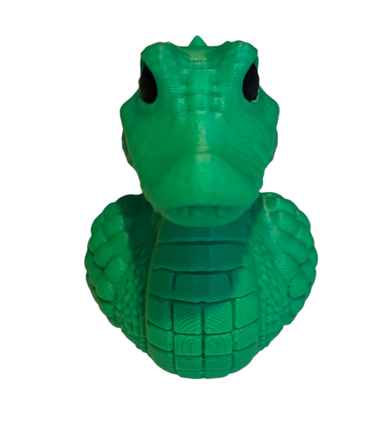 3D printed 3" Crocodile Duck