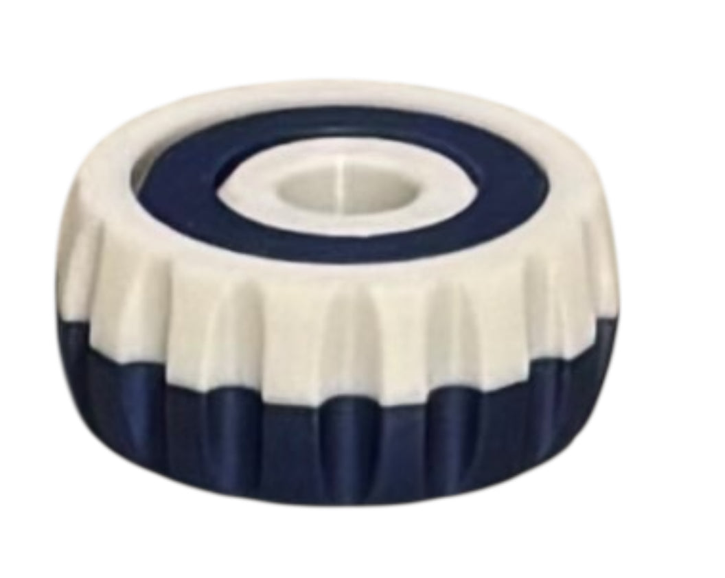 Gyro Spinner - 2" - White / Navy