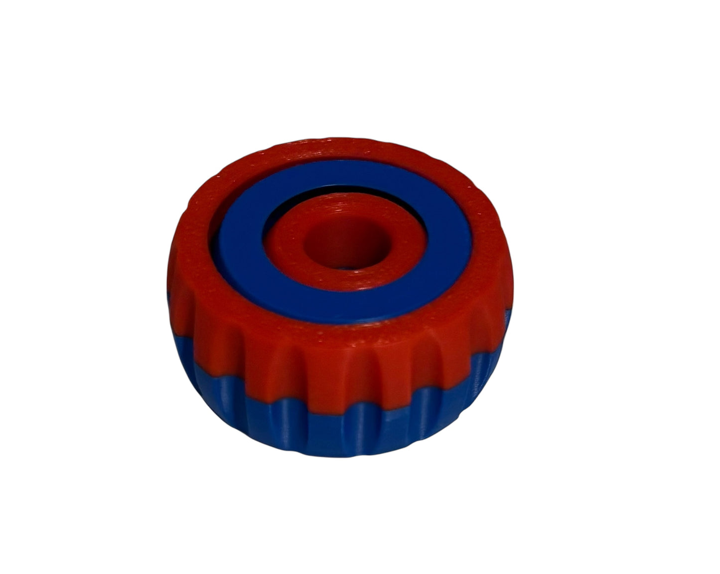 Gyro Spinner - 2" - Red / Blue