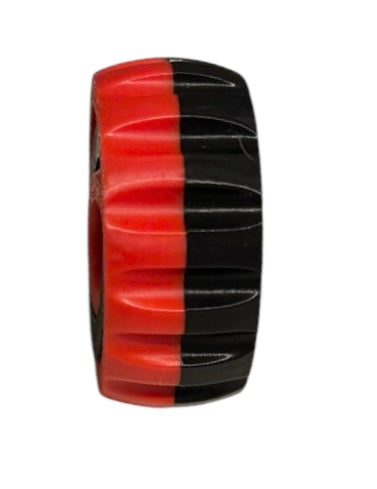 Gyro Spinner - 2" - Red / Black