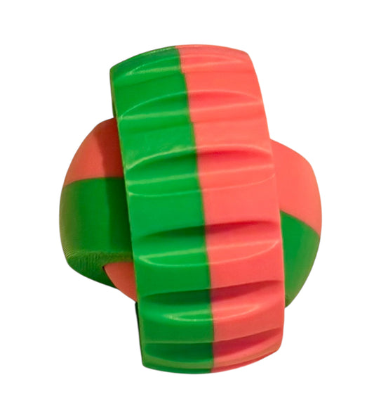 Gyro Spinner - 2" - Hot Pink / Green