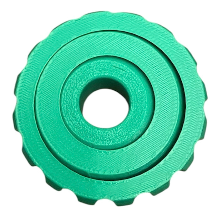 Gyro Spinner - 2" - Green