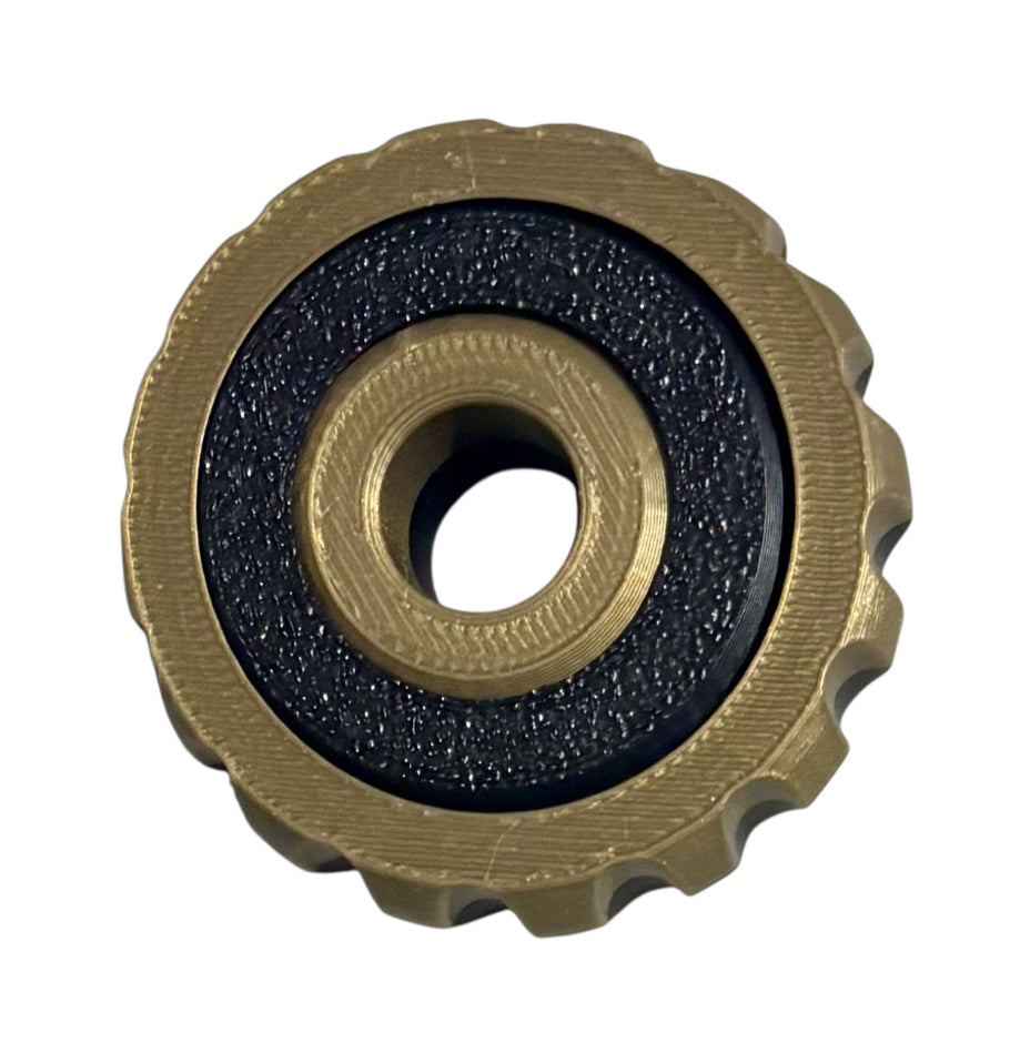Gyro Spinner - 2" - Black / Bronze