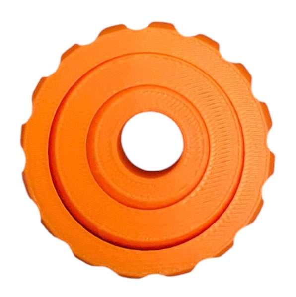Gyro Spinner - 2" - Orange