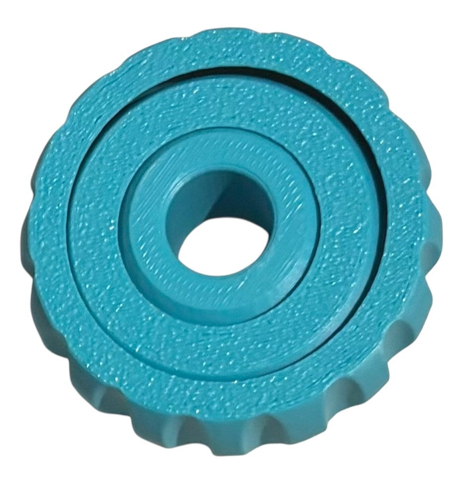 Gyro Spinner - 2" - Turquoise