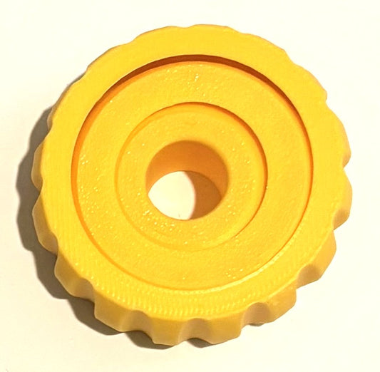 Gyro Spinner - 2" - Sunflower Yellow