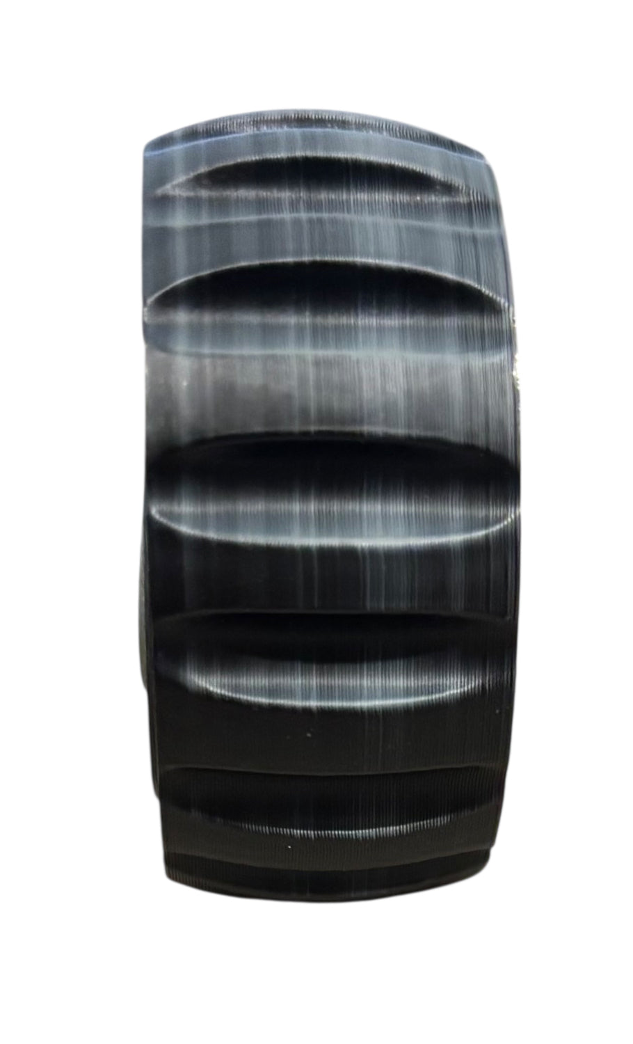Gyro Spinner - 2" - Black / White