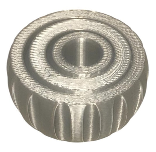 Gyro Spinner - 2" - Silver Silk