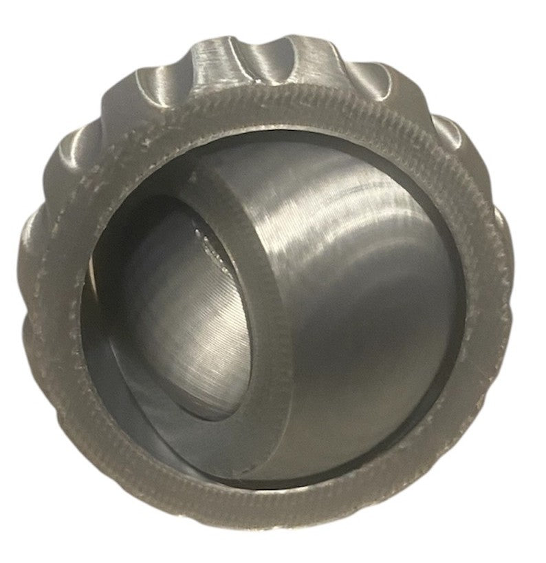 Gyro Spinner - 2" - Silver Silk