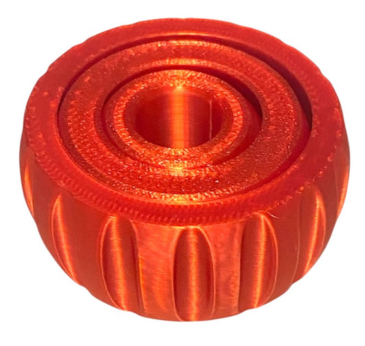 Gyro Spinner - 2" - Candy Red