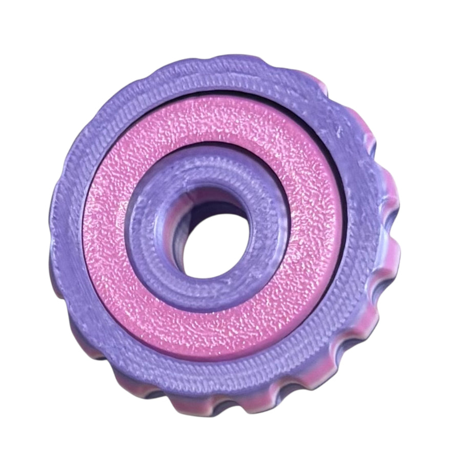 Gyro Spinner - 2" - Rainbow 03