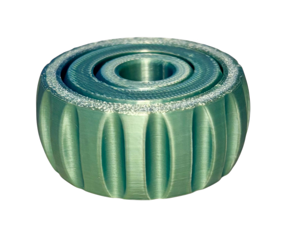 Gyro Spinner - 2" - Blue / Green
