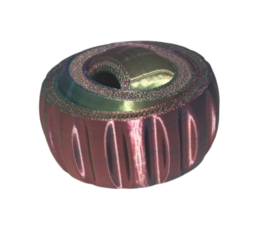 Gyro Spinner - 2" - Blue / Green / Purple