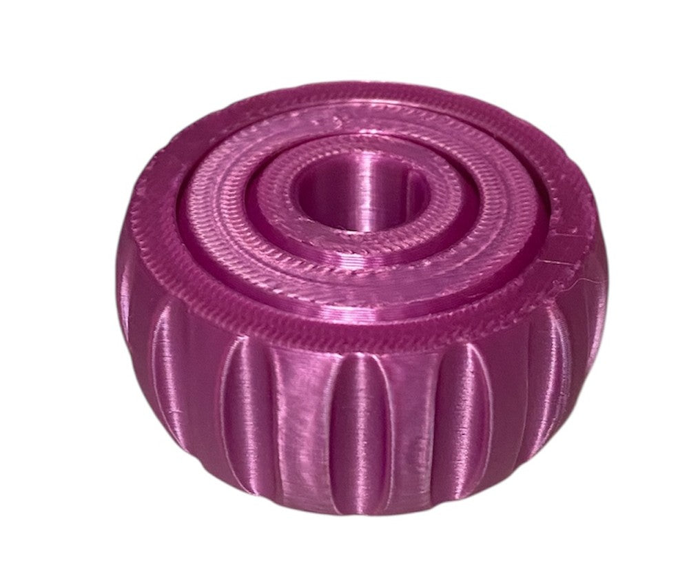 Gyro Spinner - 2" - Purple Silk