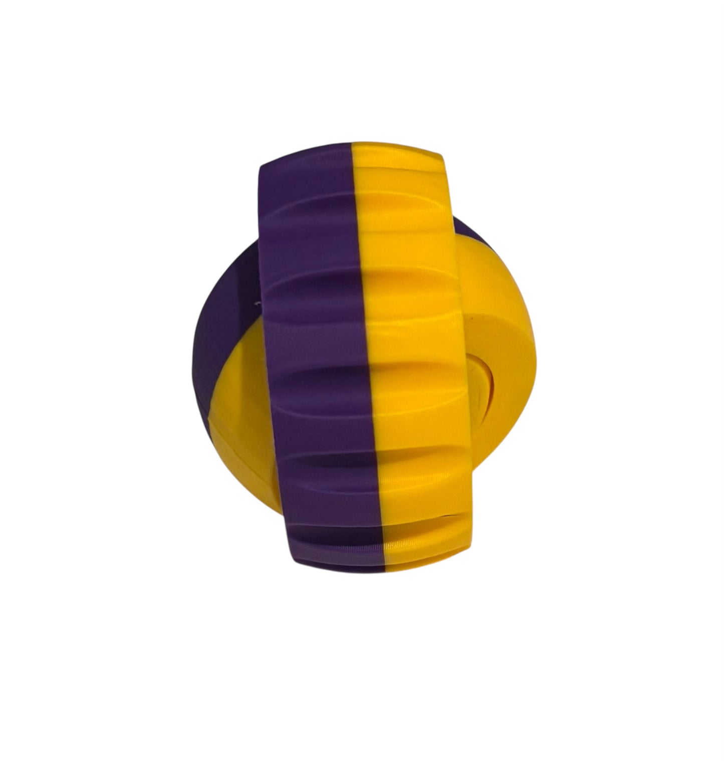 Gyro Spinner - 2" - Purple / Sunflower