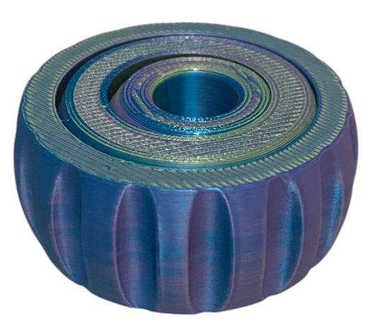 Gyro Spinner - 2" - Sunny Indigo