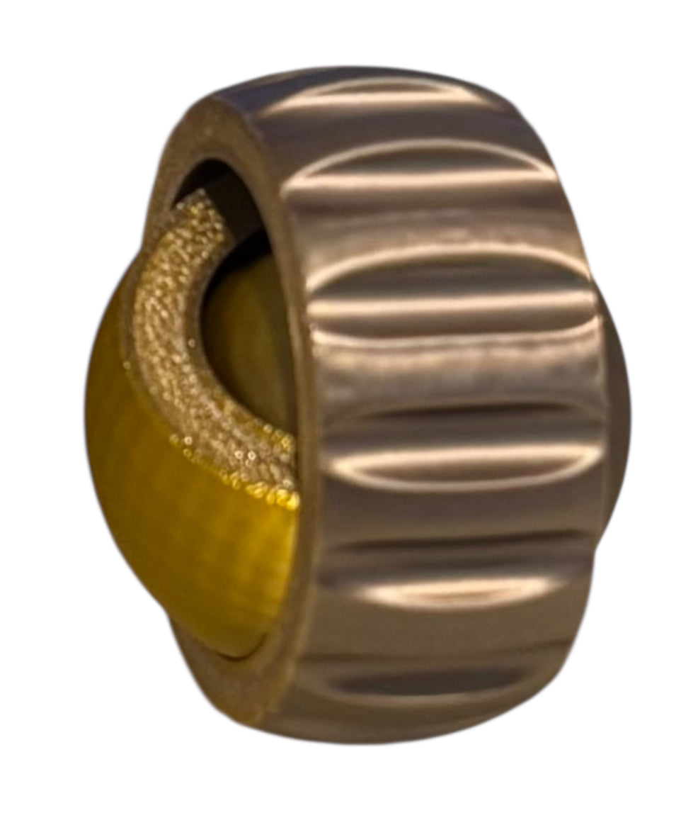 Gyro Spinner - 2" - Gold / Silver