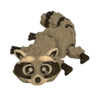 3D printed 4-3/8" Racoon