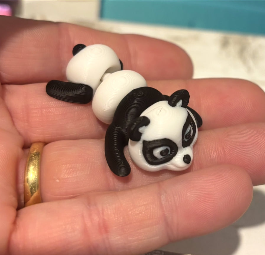 3D printed 1-3/4" Panda