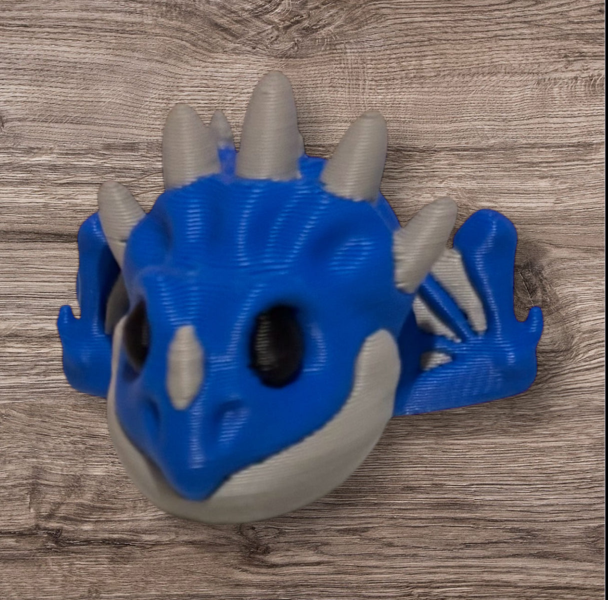 3D printed 2" Stormfly Blue / Gray