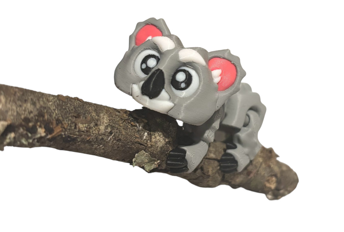 3D printed 3" Flexi Koala