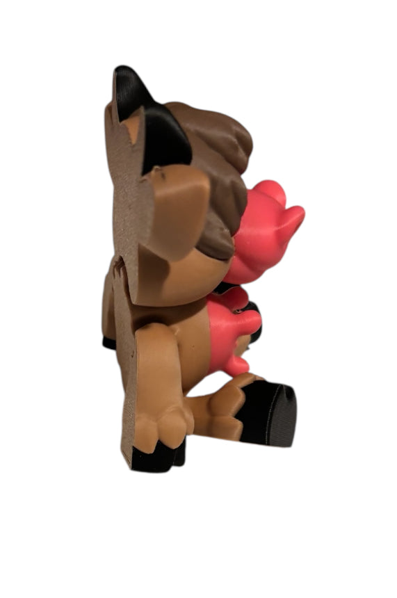 3D printed 3-1/2" Highland Cow